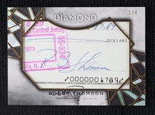 2022 Topps Diamond Icons Cut Signatures 1/4 Bobby Thomson #CS-BTH Auto 6fs