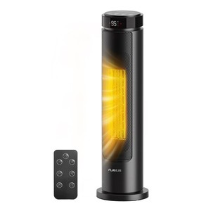 1500W Portable Electric Heater for Large Rooms - Remote, Oscillation, Timer
