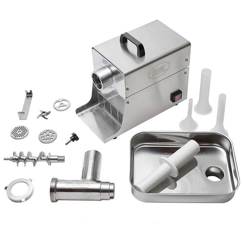 LEM #8 Big Bite Meat Grinder 0.5 HP Sturdy Rifled Head and Storage Drawer 17791 - Picture 5 of 5