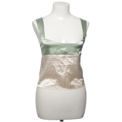 PrettyLittleThing, Crop Top, Größe: 36, Grün/Beige, Polyester, Einfarbig #zIc