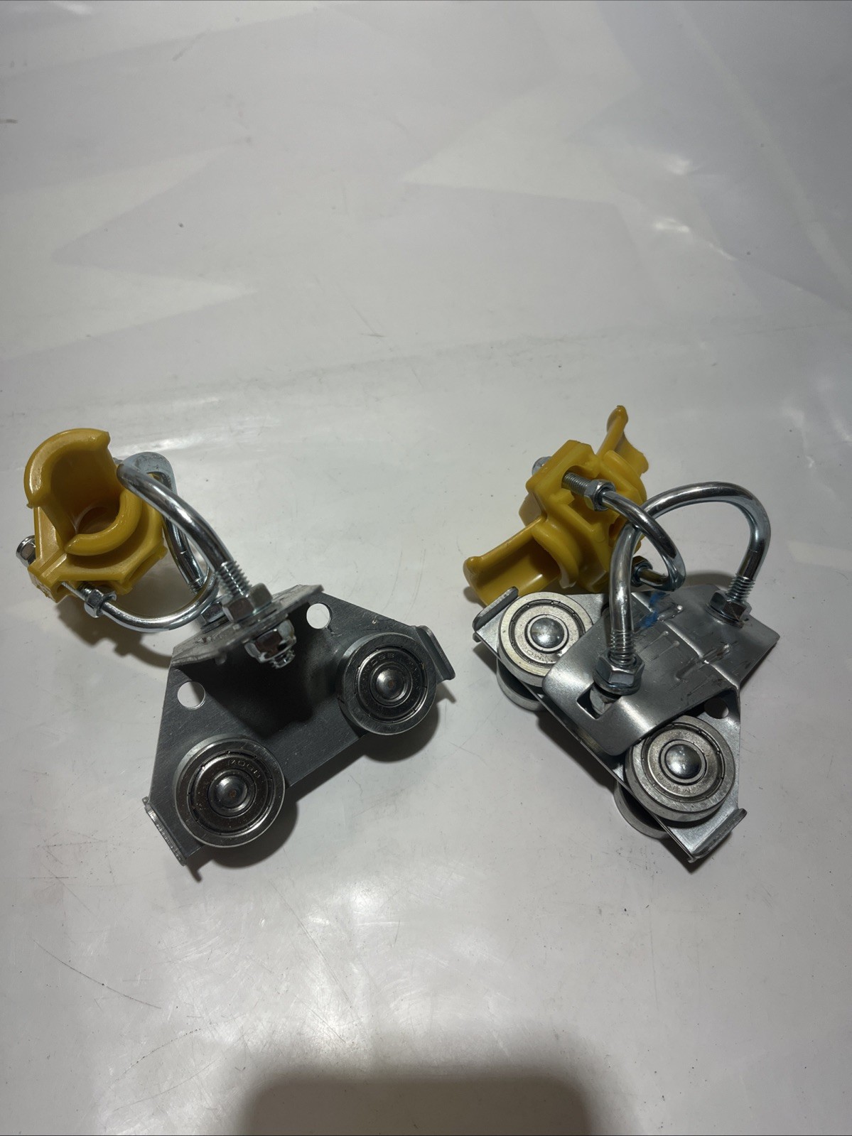 2 Pack C Track Festoon Trolley (One Is Damaged)
