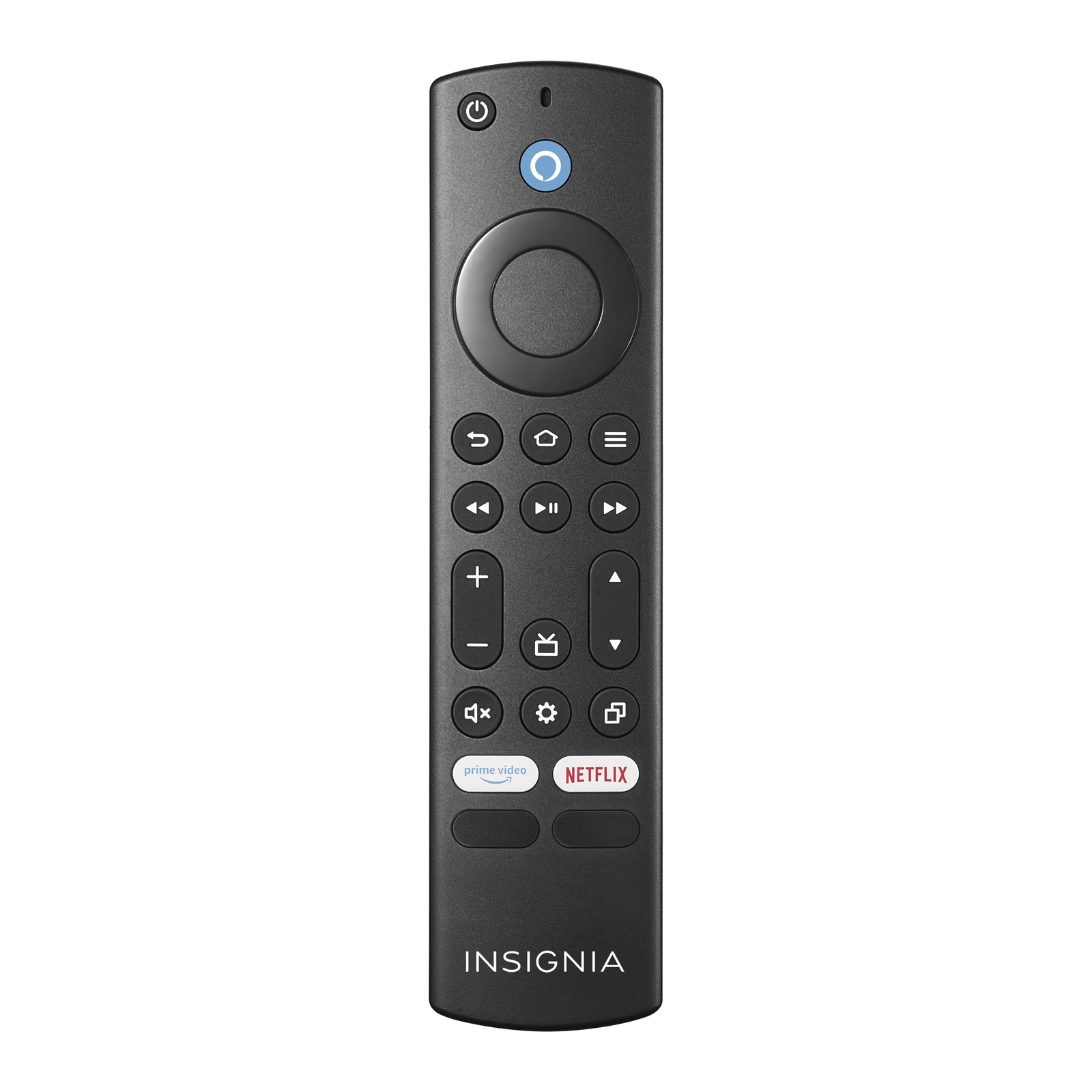 Insignia- Сменный пульт дистанционного управления Fire TV для Insignia-Toshiba-Pioneer - Черный
