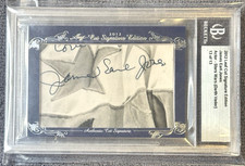 2012 Leaf Cut Signature Edition James Earl Jones Cut Auto #13/13 Actor Star Wars