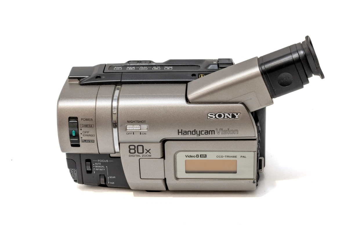 Cámara de video Sony Handycam Vision CCD-TRV46E PAL 8 mm Video8 XR