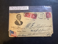 ICOLLECTZONE US 1922 Patriotic with J62 pair postage due Cover (C400)