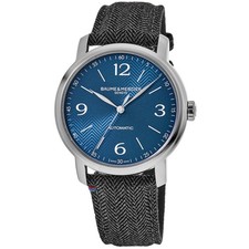 New Baume & Mercier Classima Automatic Blue D...