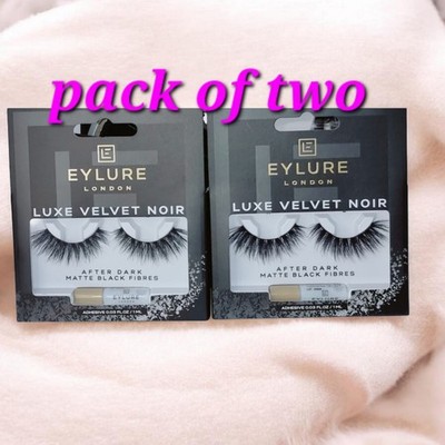 Eyelure Luxe Velvet Noir Eye Lashes (2er Pack) B33/E.IH/F.DJ/36