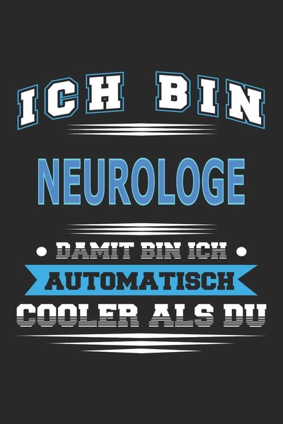 Notizbuch Neurologe 110 Linierte Seiten Geschenk Geburtstag A5 Notizblock-image