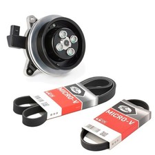 Pompa Acqua Elettrica + Cinghie Servizi Volkswagen Audi Seat Skoda 1.4 Tsi TFSI - Miniatura 1