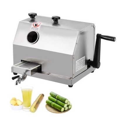 Manual Sugar Cane Juicer 3 Roller Stainless Steel