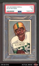 1952 Bowman Small #127 Ollie Matson Cardinals-FB HOF RC San Francisco PSA 3 - VG