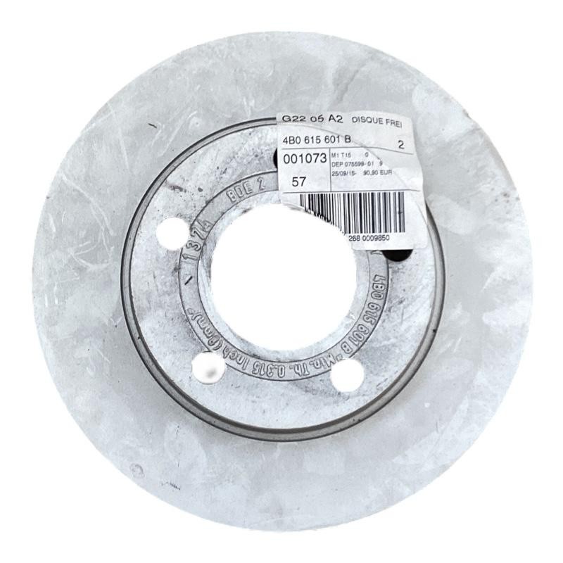 Disque de frein arrière pour AUDI A6 4B0615601B en acier carbone