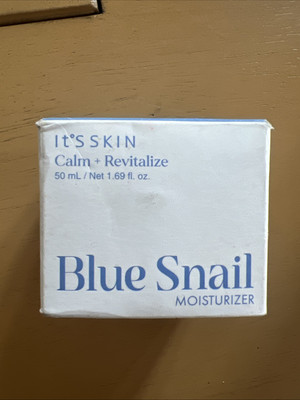 It's Skin Blue Snail Moisturizer 1.69 fl oz/50 mL Calm & Revitalize Exp 2026