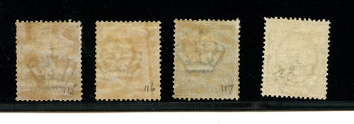 Italy #79-82 (I805) Victor Emmanuel III, M, LH, FVF, CV$383.45 - Picture 2 of 2