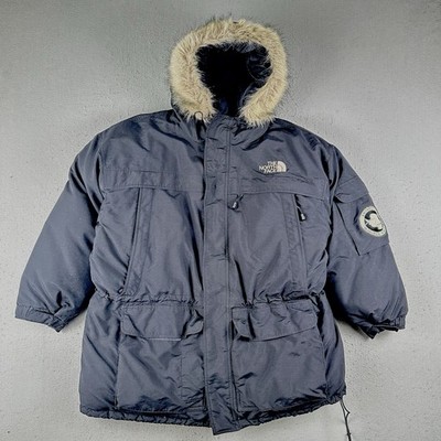 Vintage Y2K The North Face McMurdo Parka Jacket Men's 3XL Black Faux Fur Down