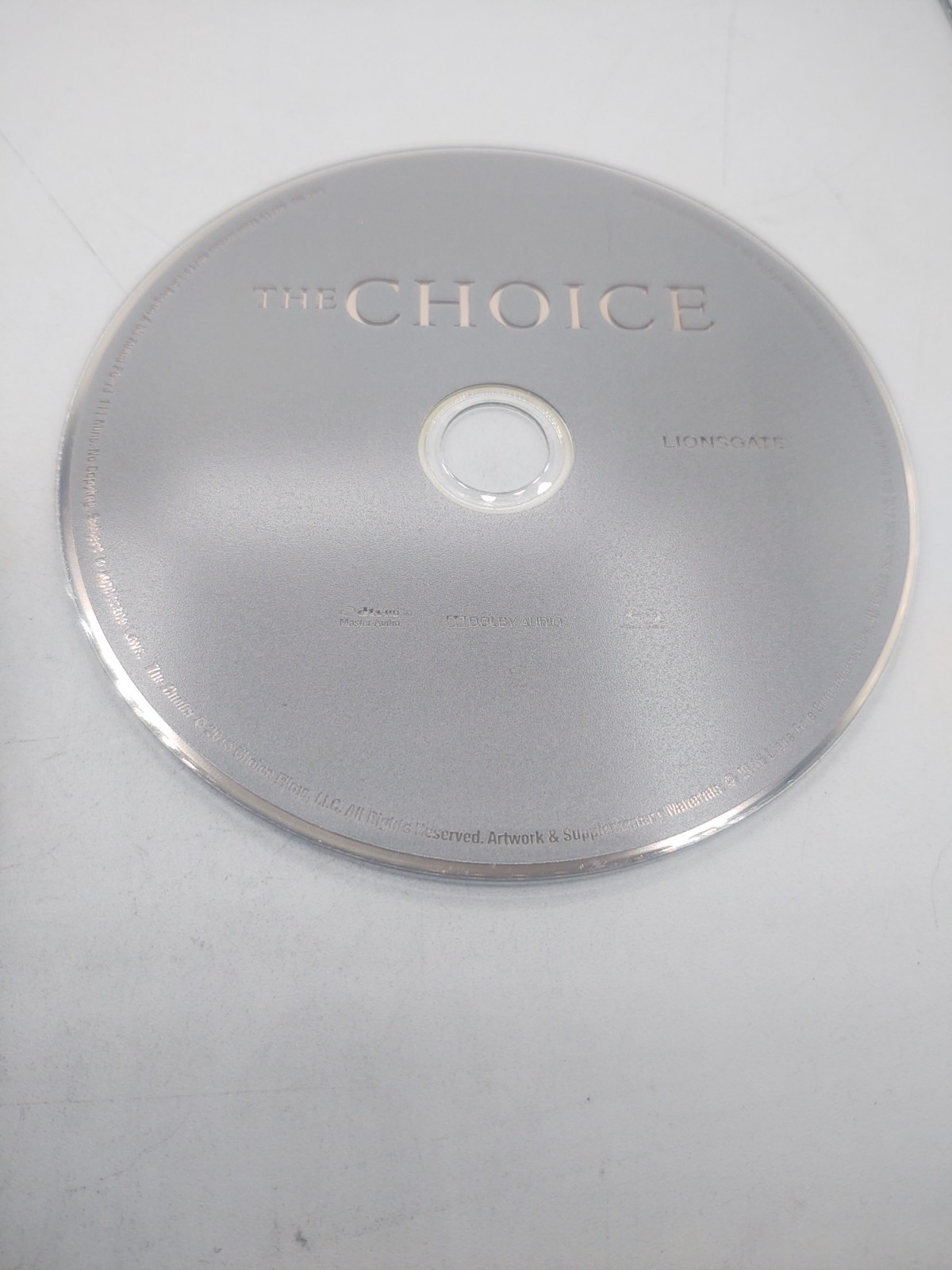 Lionsgate The Choice Blu-ray Widescreen 2016 PG-13 Disc Only