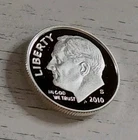 2010-S Ultra Cameo Proof 90% Silver Roosevelt Dime - Low Mintage Year