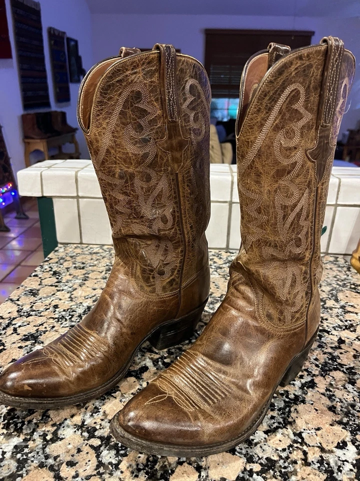Lucchese Classics Mad Dog estilo cabra L0003, 2 punteras 4 tacones. Talla 9D Foto 3 de 4