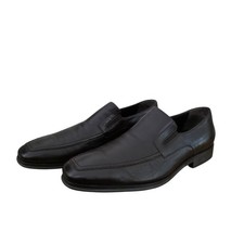 Bruno Magli Raging Nappa Slip On Loafer Dress Shoes Dark Brown 10.5 W WM
