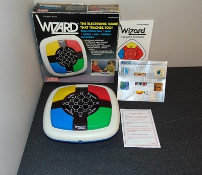 Vintage 1987 Electronic Game VTECH WIZARD *Fantastic Working Condition*