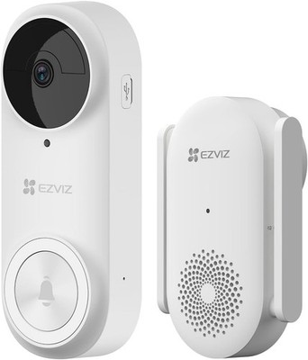 EZVIZ Wireless Video Doorbell Kamera mit Glockenspiel, ohne Monatsgebühr, 256GB SD-Karte