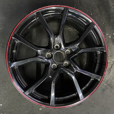 #ad Honda Black And Red Lip Civic OEM Wheel 20” 2017 2021 Original Rim 64116 $439.97