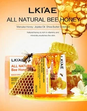 Organic New Zealand Manuka Honey Bar Soap Jojoba Enriched Shea Butter Vitamin E