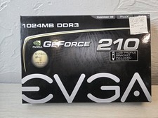 NEW Open Box EVGA GeForce 210 1024MB DDR3 Graphics Card See Photos And Descripti