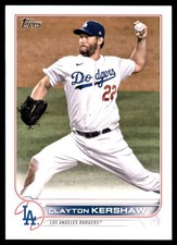 Clayton Kershaw 2022 Topps Chrome #183 Dodgers MLB READ FREE SHIP AutographDen