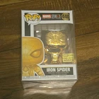 Funko Pop! Vinyl: Marvel Studios - Iron Spider (Chrome Gold) Fan Vote #440