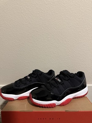 Jordan Air Jordan 11 Retro Low Bred 2025 Black/Varsity Red/White FV5104-006