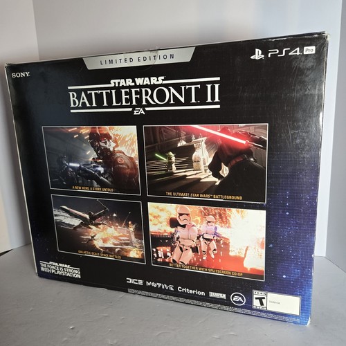 Sony PlayStation 4 Pro STAR WARS: Battlefront II Edizione Limitata 1TB Console Ps4 - Foto 23 di 23