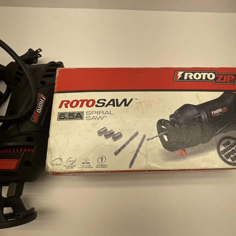 RotoZip SS355-10  Corded 5.5Ah Spiral Saw New - Image 4 of 4