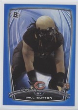 2014 Bowman Rookies Blue Foil 355/499 Will Sutton #84 1i0
