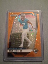 Brian Thomas Jr Rookie Orange Disco Prizm Insert 2024 Panini Prizm Football #314