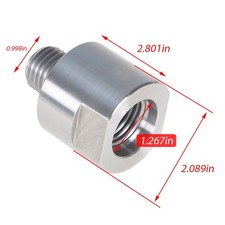 1-1/4" x 8tpi To 1" x 8tpi Woodworking Lathe Headstock Spindle Adapter New