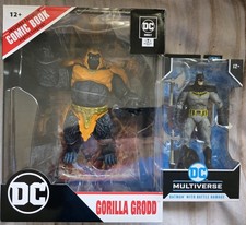 DC Direct Gorilla Grodd McFarlane Toys DC Comics Mega Fig & Batman Battle Damage