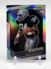 2025 PANINI PRIZM BLACK BO JACKSON SILVER PRIZM