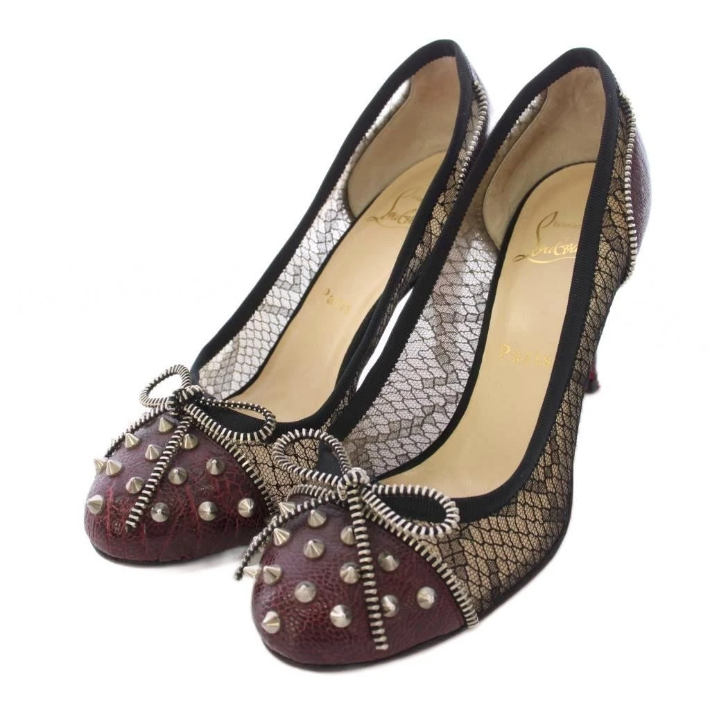 Christian Louboutin — Christian Louboutin Candy Spike Pump Heel Pumps Sandal EU:37 US:7 Purple Leather