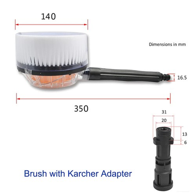 #ad Rotary Round Cleaning Brush For Karcher K2 K3 K4 K5 K6 K7 Car Wash Brush K $47.16
