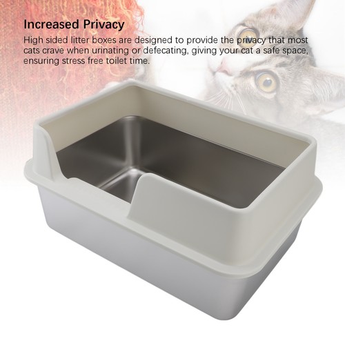 Large Cat Litter Box Self Cleaning Pan Drawer Anti-Splashing Cat Potty Tray - Picture 15 of 17