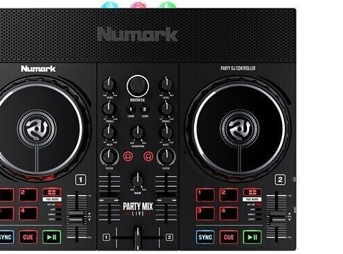 Numark Party Mix Live DJ Controller Built In Light Show Speakers Japan Tabletop - Picture 9 of 9