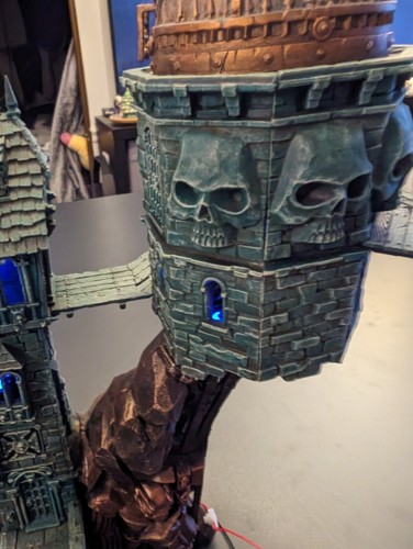 Warscryer Citadel Terrain Piece Pro-Painted w/LEDs RARE OOP Warhammer TOW AOS - Picture 13 of 19