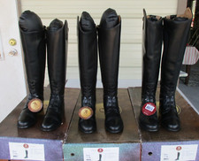 NEW Justin “Windshire” Fields Ladies Tall Riding Boot Equestrian Sz 6.5-7.5