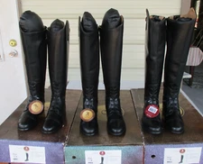NEW Justin “Windshire” Fields Ladies Tall Riding Boot Equestrian Sz 6.5-7.5