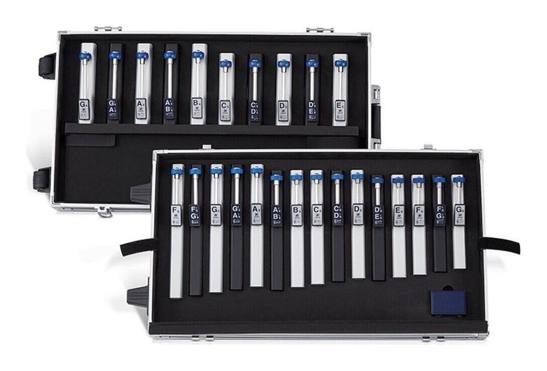 SUZUKI HB-250N Tone Chime 25 Tone Set 2-Octave Hard Case SUZUKI HB-250N Tone Chime 25 Tone Set 2-Octave Hard Case