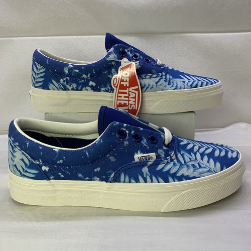 Vans Era Solar Floral Blue Checkerboard Sneakers Women’s Size 6.5 - Picture 5 of 11