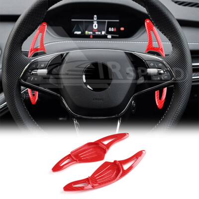 Produktbild von 2 Stücke ABS Auto Sport Shift Paddle Shifter Für Skoda
