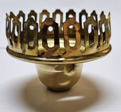 3'' FITTER BRASS GALLERY CHIMNEY HOLDER WITH SIDE KEYHOLE NEW 923JB