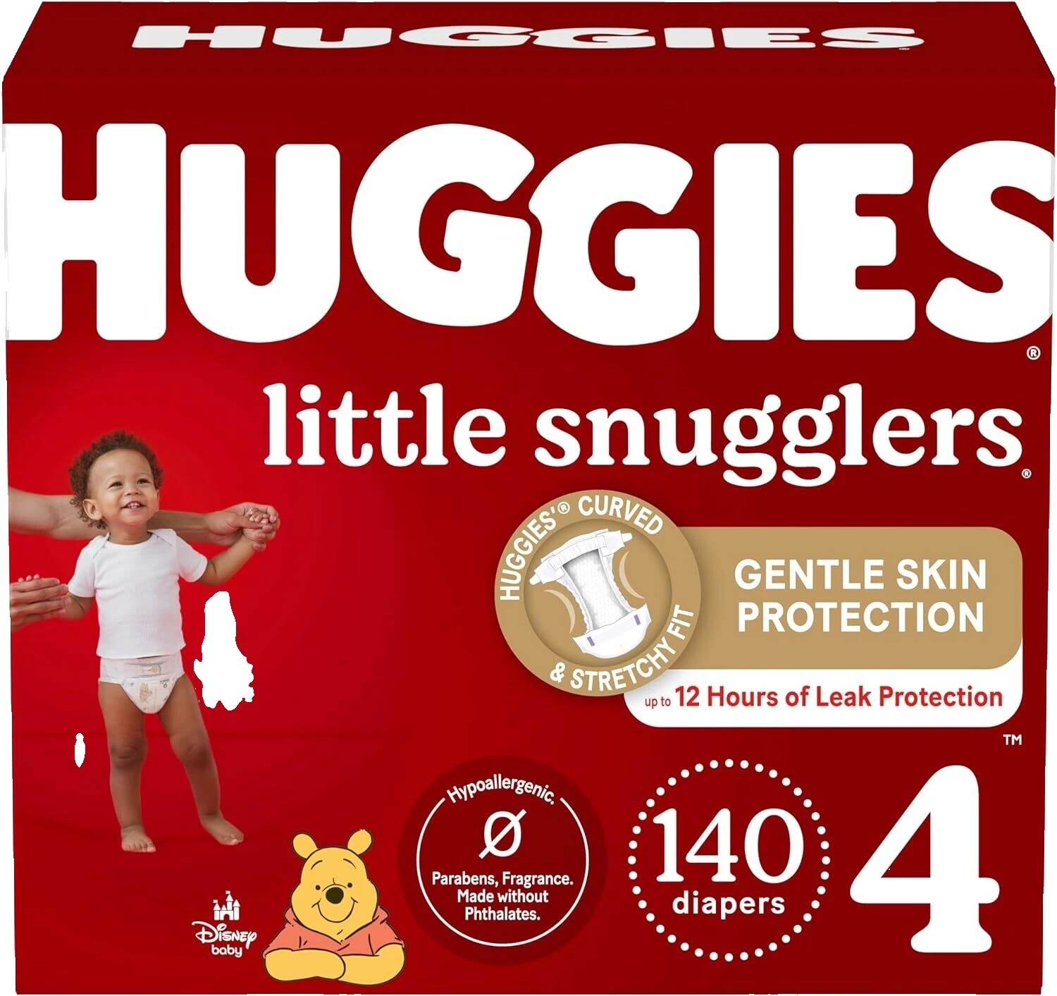 Pañales desechables para bebé Huggies 4